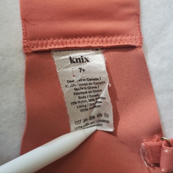 Knix Bronze Wingwoman Contour Bra Size 7+ - Picture 7 of 8